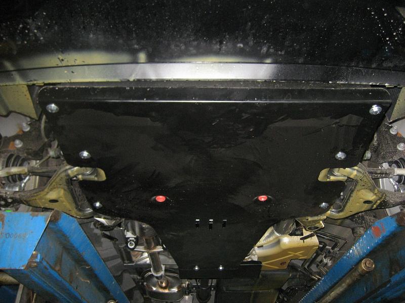 Защита картера и КПП для Mercedes-Benz Vito 4wd 2008 - 2014, V-2,2D АТ 4 wd, Sheriff, сталь 2,5 мм, арт. 13.2337