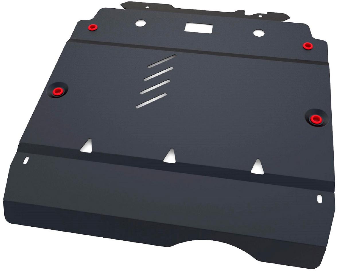 Защита картера и КПП АвтоБроня для Mercedes-Benz B-klasse W245 (V - 1.5; 1.7; 2.0) 2005-2011, сталь 1.8 мм, с крепежом, 111.03916.1