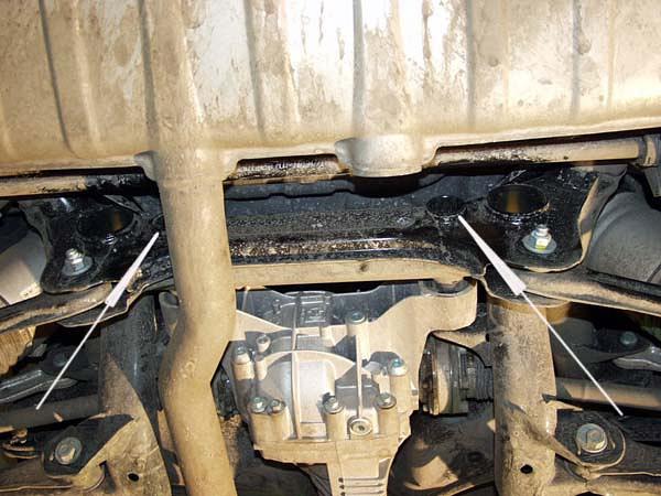 Защита редуктора для VOLKSWAGEN Touareg  2003 - 2010, V-3,2; 3,6; 2,5TDI; 3,0TDI, Sheriff, сталь 2,5 мм, арт. 26.0880