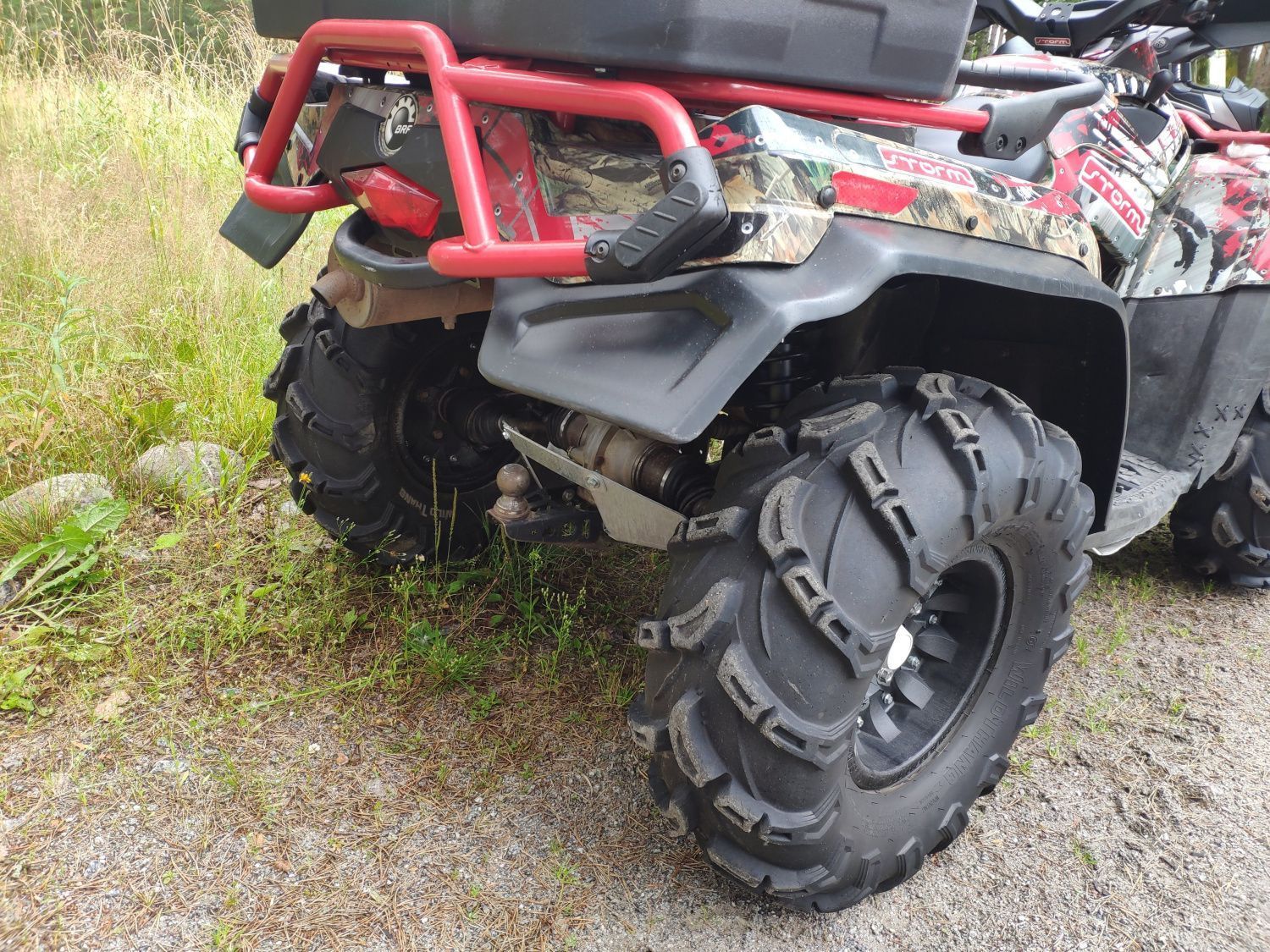 Расширители колесных арок для CAN-AM Outlander Max G1  2007-13, STORM, арт. MP 0302