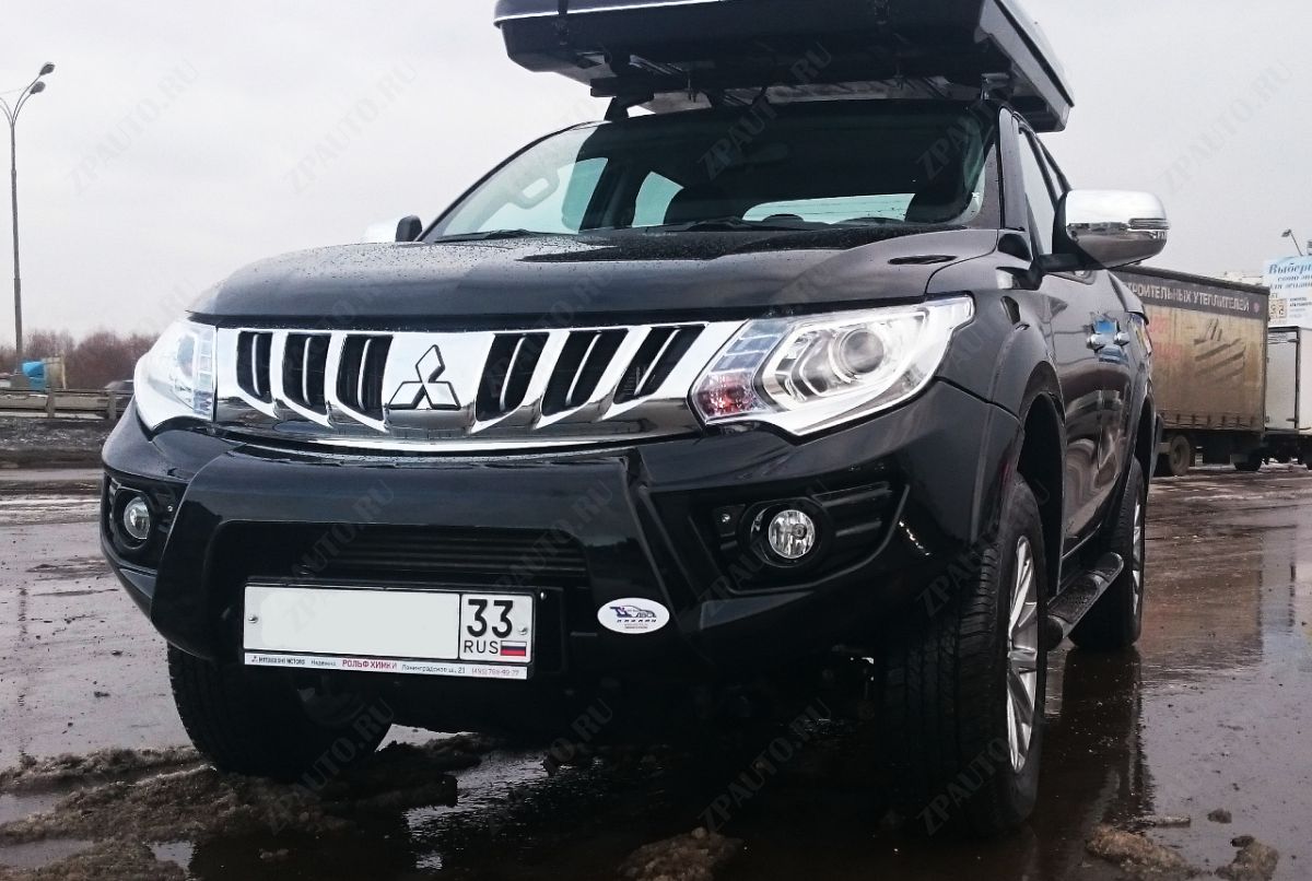 ABC.MCCL200.FB.21В БАМПЕР ПЕРЕДНИЙ MITSUBISHI L200 2015-11.2018 КРОМЕ К-ЦИИ INVITE (БАЗОВЫЙ, ЧЕРНЫЙ, БЕЗ ОПТИКИ)