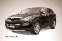 Защита переднего бампера d57 Mazda CX-9 (2006-2012) Black Edition, Slitkoff, арт. MZCX9004BE