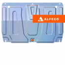 Jetour X70  2024- V-1,5  6DCT FWD защита картера и КПП, ALFeco, алюминий, 4 мм, арт. ALF7001al-3
