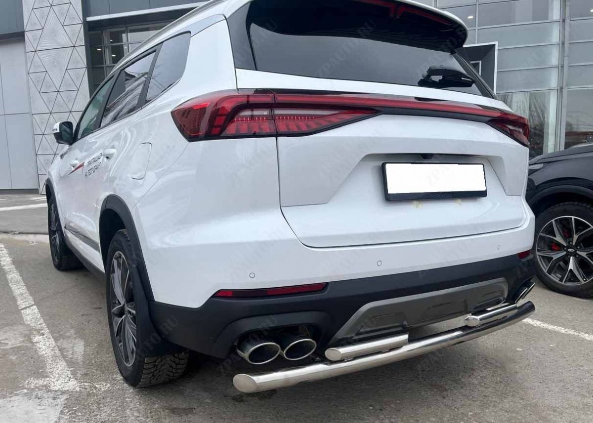 Защита заднего бампера двойная для автомобиля XCITE X-Cross 8 2025 арт. XCX-CR.8.25.16-1