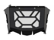 Вынос радиатора (черный) для STELS Leopard YS 2014 -, алюминий 4 мм, STORM, арт. MP 0241 V2