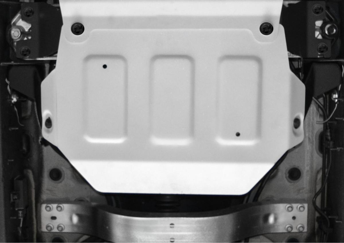 Защита РК Rival для Mercedes-Benz G-klasse W464 2018-н.в., штампованная, алюминий 4 мм, с крепежом, 333.3949.1