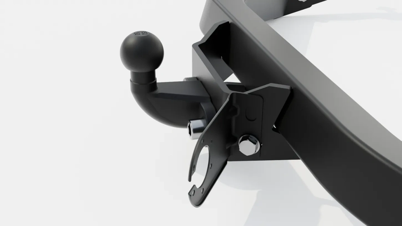 Фаркоп GEELY Emgrand X7  2013 - 2019, тип шара F, Sheriff, арт. 3694.21