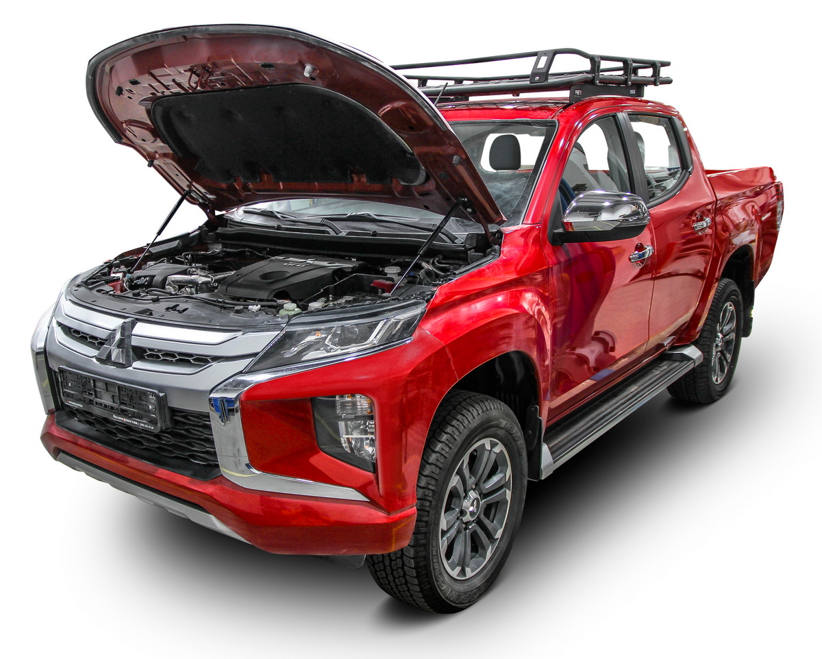 Амортизаторы капота АвтоУпор (2 шт.) Mitsubishi L200 (2018-), Rival, арт. UMIL20031