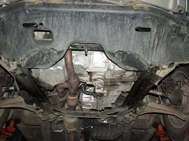 09.0584 Защита картера и КПП Acura MDX V-3.5 (2000-2006) (сталь 2,5 мм)