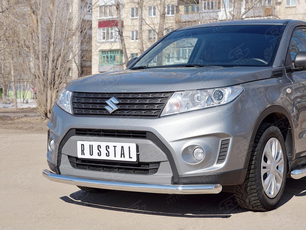 Защита переднего бампера d57 Suzuki Vitara 2015, Slitkoff SVZ-002578