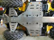 Комплект защиты квадроцикла BRP Outlander Max XT 400 EFI G1 2003-2015, алюминий 4мм, ALFeco, арт. ALF15001al