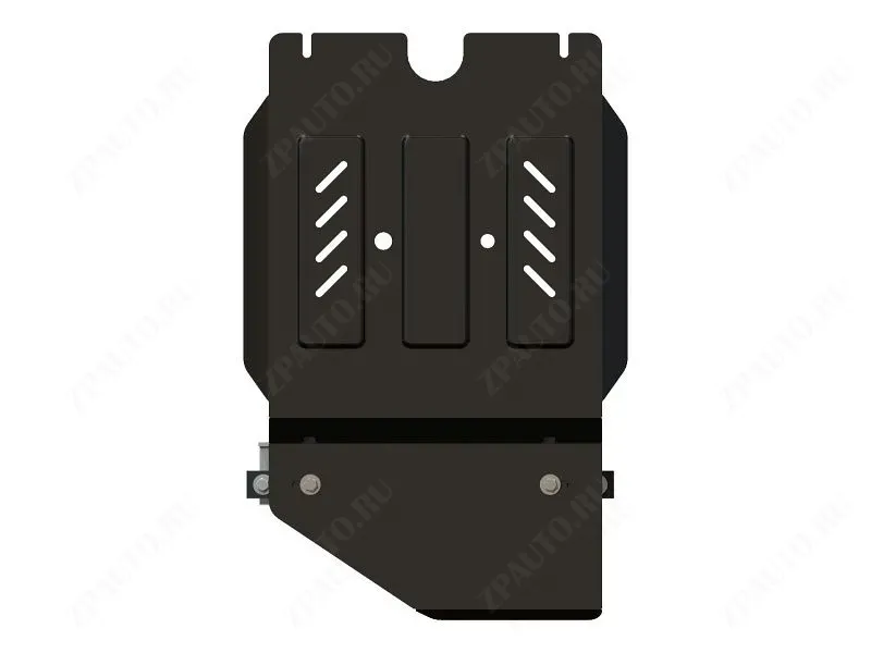 Защита КПП и РК для TOYOTA Hilux (Vigo, Fortuner)  2006 - 09/2015, V-2,5D, 3,0 TD AT, Sheriff, сталь 3 мм, арт. 24.1159 V2
