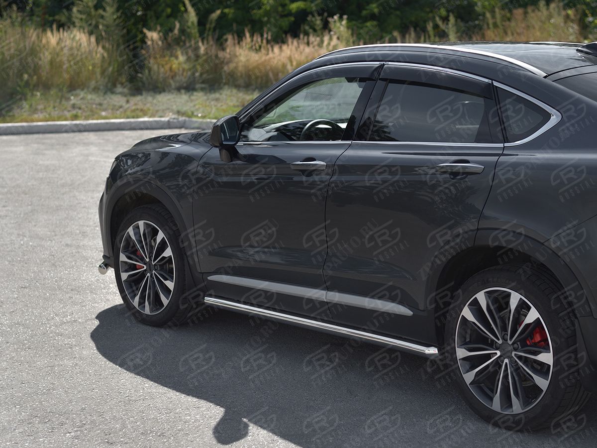 GEELY TUGELLA 2020- Пороги труба d57 (вариант 1) GTGT-0039451