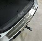 Накладка на задний бампер (лист шлифованный надпись GAC) Gac GS8 GX Traveller 2.0T 4WD 2025 арт. GACGS825-01