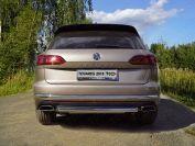 Защита задняя 60,3 мм для автомобиля Volkswagen Touareg 2018-, TCC Тюнинг VWTOUAR18-37