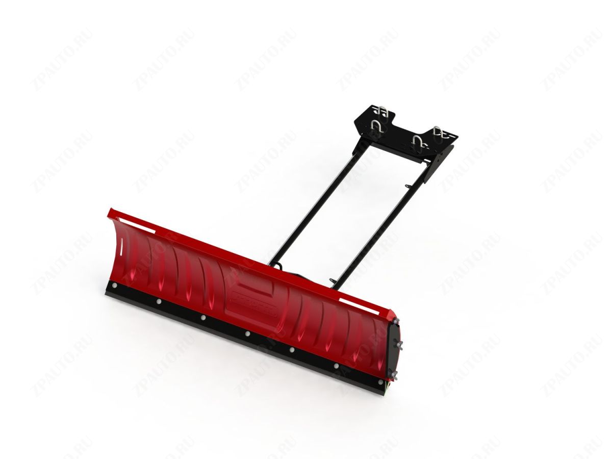 Отвал для снега с унив. креплением (красный), сталь 2,5 мм, STORM, арт. MP 0327 V1