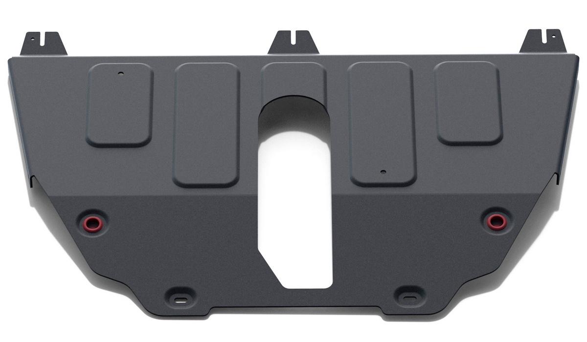 Защита картера и КПП АвтоБроня для Jeep Renegade (V - 1.4T (170 л.с.)) 4WD 2014-2018 2018-н.в., штампованная, сталь 1.8 мм, с крепежом, 111.02743.1
