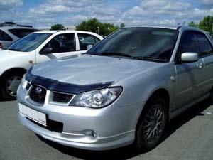 Дефлектор капота темный SUBARU IMPREZA 2006-2008