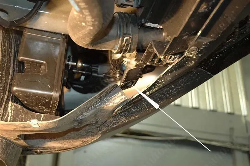 Защита картера и КПП для VOLKSWAGEN Tiguan  2009 - , V-1.4; 2.0; 2.0TDI, Sheriff, алюминий 4 мм, арт. 26.2612