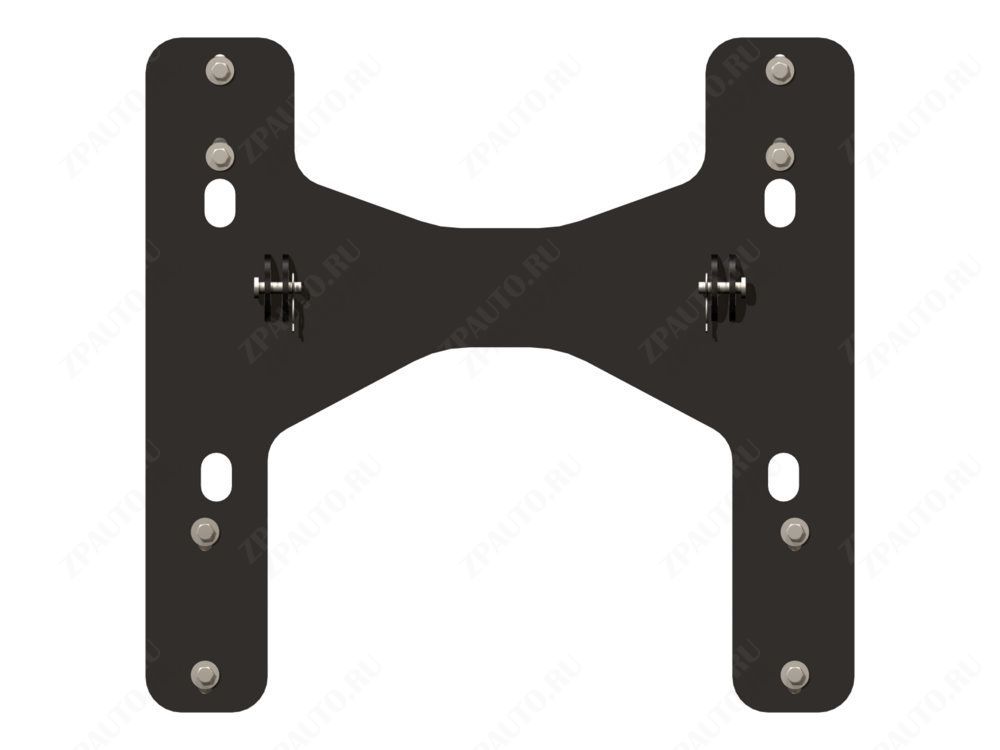 Площадка для крепления снегового отвала (быстросъем) для POLARIS Ranger 800 HD/XP 2009-15, сталь 5 мм, STORM, арт. MP 0341