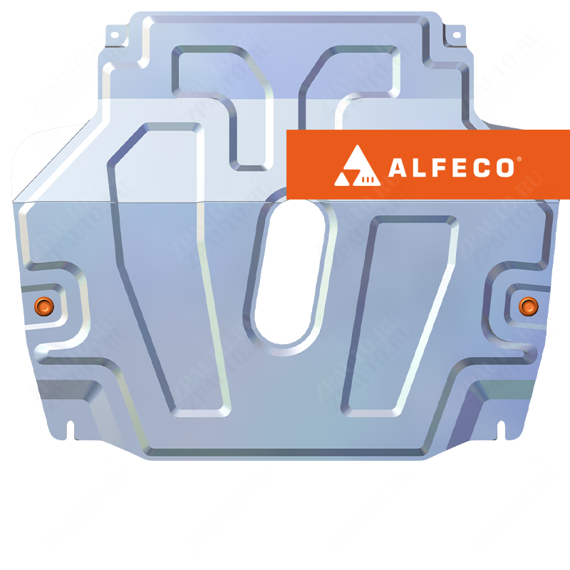 Защита  картера и КПП Chevrolet Aveo T300 2011-2015 V-all , ALFeco, алюминий 4мм, арт. ALF0315al