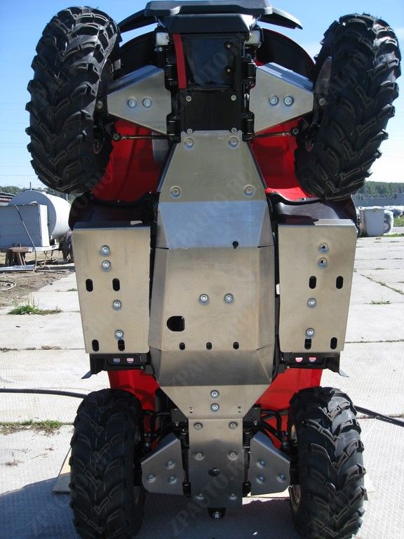 Комплект защиты квадроцикла Stels ATV 500 GT 2010-, алюминий 4мм, ALFeco, арт. ALF9006al