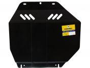 Защита двигателя, кпп стальная Motodor для Chrysler PT Cruiser 2000-2005 (2 мм, сталь), 00305