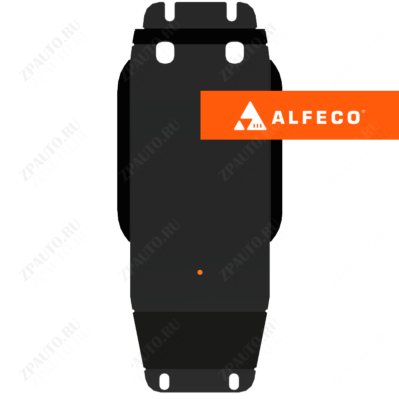 Защита  редуктора заднего моста Subaru XV (GP) 2011-2017 V-2,0 , ALFeco, сталь 2мм, арт. ALF2233st