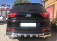 Защита заднего бампера G для автомобиля HYUNDAI Creta 2016 арт. HYC.16.62
