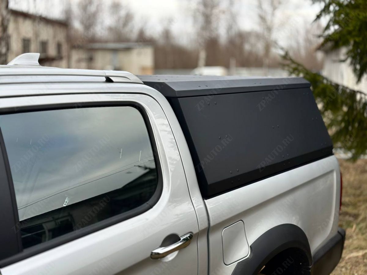 Кунг (алюминий Premium Black) 2мм JAC T9 4WD (дизель) 2024- арт. JACT924-26BLACK