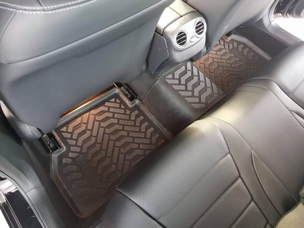 Ковры салонные модельные высокий борт 3D с подпятником для Mercedes-Benz E W213 2016-, Элерон 62545