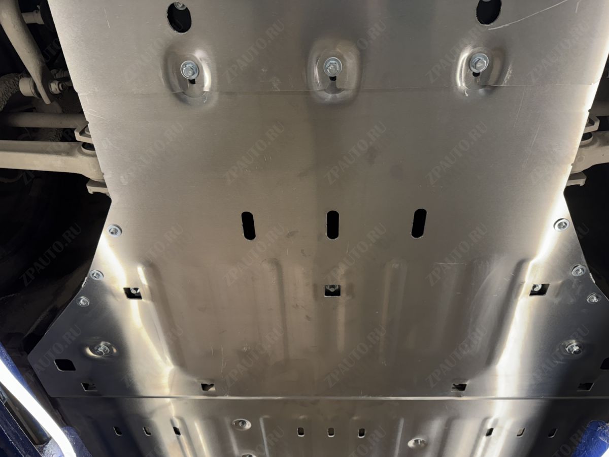 Avatr 11 2021-  4WD защита радиатора и переднего электропривода (2 части), ALFeco, алюминий, 4 мм, арт. ALF7304al