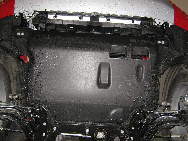 Защита картера и КПП для VOLKSWAGEN Tiguan  2017 -, V-1,4; 2,0 MT/АТ; 2,0TD АТ 4WD, Sheriff, алюминий 3 мм, арт. 26.3493 V1