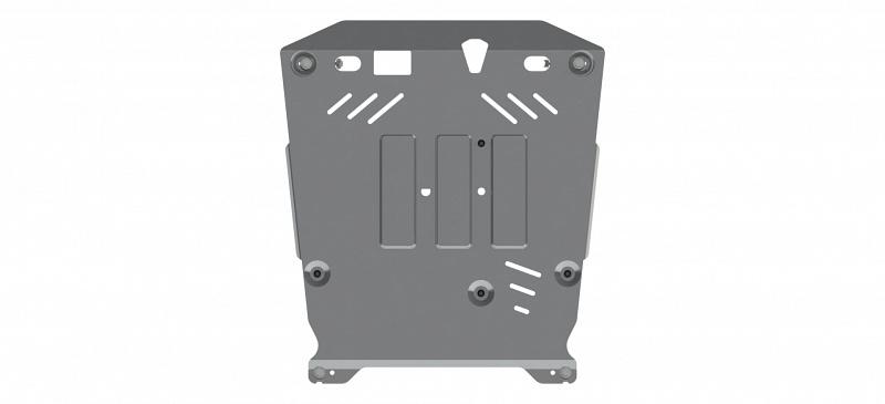 05.2876 Защита картера и КПП Citroen C4 Aircross V-2.0 AT 4wd (2012-2017) (AL 4 мм)