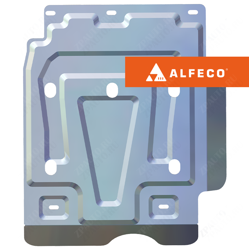 Защита  РК усиленная Lada Niva 2121 (21214) 2008-2016 V-1,7 , ALFeco, алюминий 4мм, арт. ALF2819al