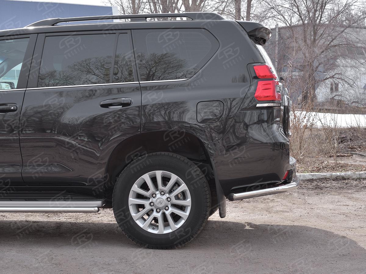 Защита заднего бампера d57 секции LCPZ-002867 для автомобиля TOYOTA LC PRADO 150 2017-, Slitkoff