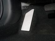 Накладка площадки левой ноги (лист алюминий 4мм) для автомобиля Subaru Forester (S5) 2018-