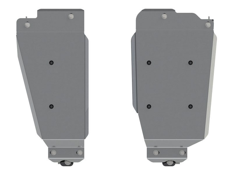 14.3777 Защита топл. бака Mitsubishi Outlander V-2,0, 2,4 CVT 4wd; (2012-) (AL 4 мм)