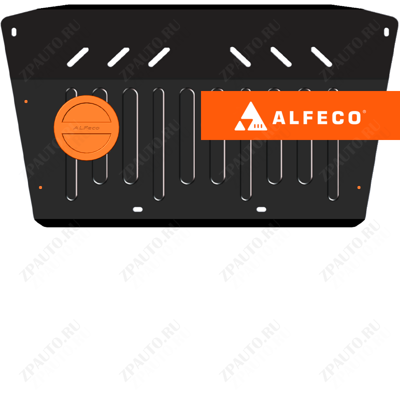 Защита  картера и КПП  Toyota Camry (XV30) 2001-2006 V-all , ALFeco, сталь 2мм, арт. ALF2420st