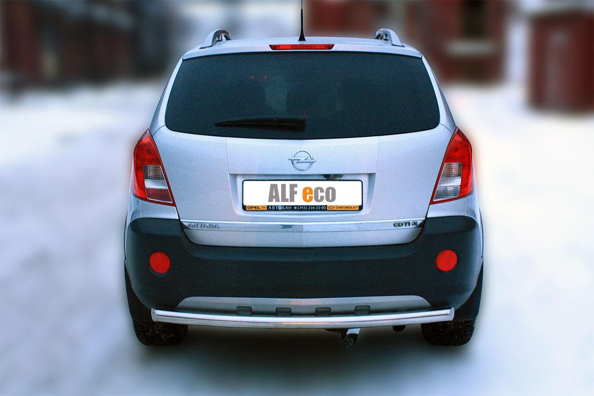 Защита задняя D 60,3 для Opel Antara(Опель Антара), ALFeco арт. OPANT-12.06