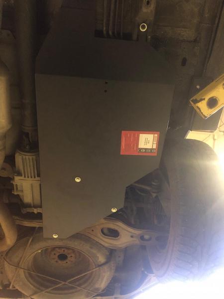 Защита топл. бака для MITSUBISHI Outlander XL  2010 - 2012, V-2,2 TD, Sheriff, сталь 2,5 мм, арт. 14.2145