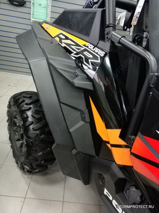 Расширители колесных арок для POLARIS RZR XP Turbo S 2018 -, STORM, арт. MP 0357