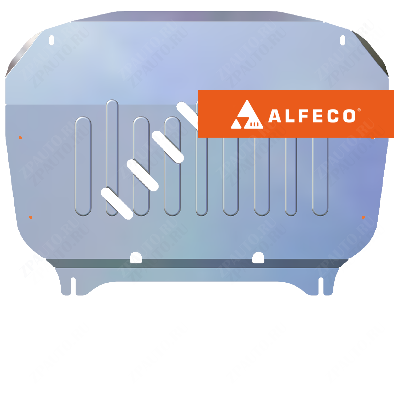 Защита  картера и КПП Changan UNI-K 2020- V-2,0AT AWD , ALFeco, алюминий 4мм, арт. ALF5702al