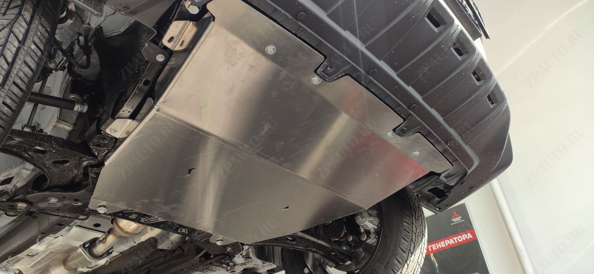 06.06ABC ЗАЩИТА КАРТЕРА ДВС И КПП HAVAL JOLION V-ВСЕ (2021-) (АЛЮМИНИЙ 4 ММ)