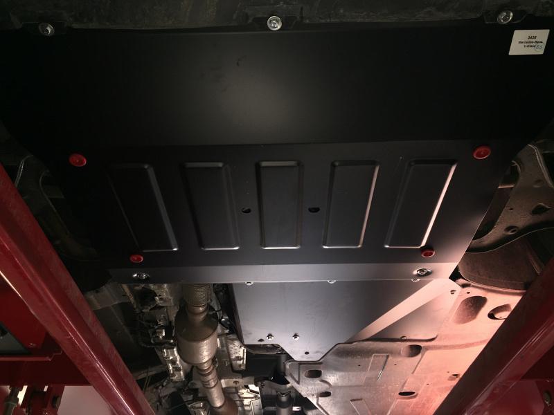 Защита картера и КПП для Mercedes-Benz V-Klass  2014 - , V-2,2  CDI АТ 4WD, Sheriff, сталь 2,0 мм, арт. 13.4562