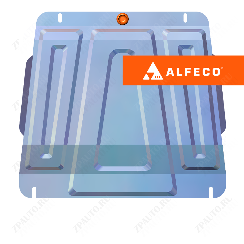 Защита  КПП Suzuki Grand Vitara (JT) 2005-2016 V-all , ALFeco, алюминий 4мм, арт. ALF2302al
