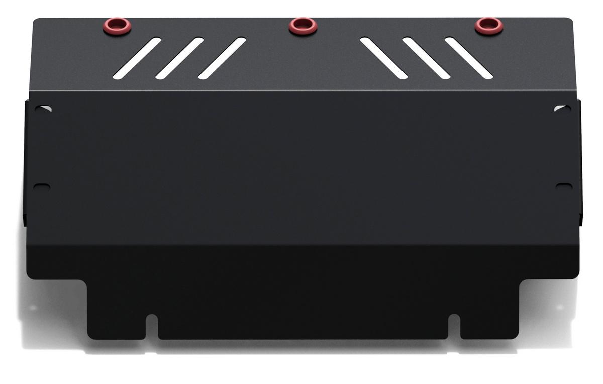 Защита радиатора АвтоБроня для Mitsubishi Pajero II (V - все) 1991-1999, сталь 1.8 мм, с крепежом, 111.04020.1