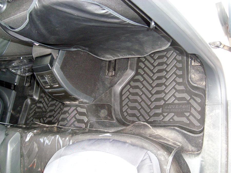 Ковры салонные модельные высокий борт 3D с подпятником для Skoda Octavia A5 2004-2013, Элерон 61624