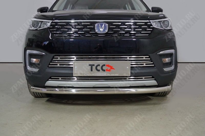 Защита передняя нижняя 60,3 мм Changan CS55 2WD 1.5T 2022- арт. CHANCS5522-09