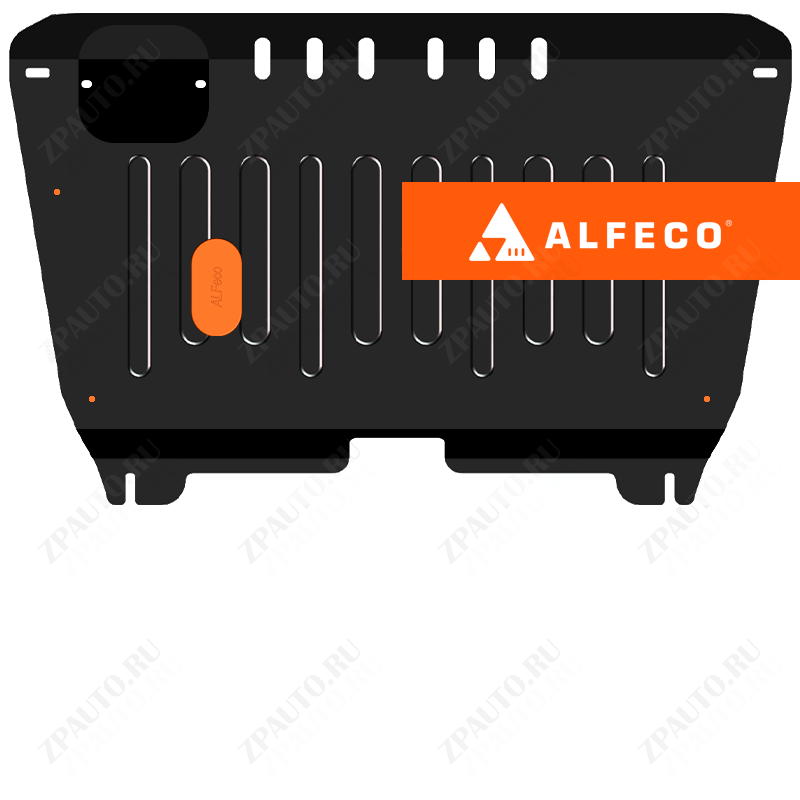 Защита  картера и КПП  Toyota Camry (XV40) 2006-2011 V-2,4 , ALFeco, сталь 2мм, арт. ALF2403st